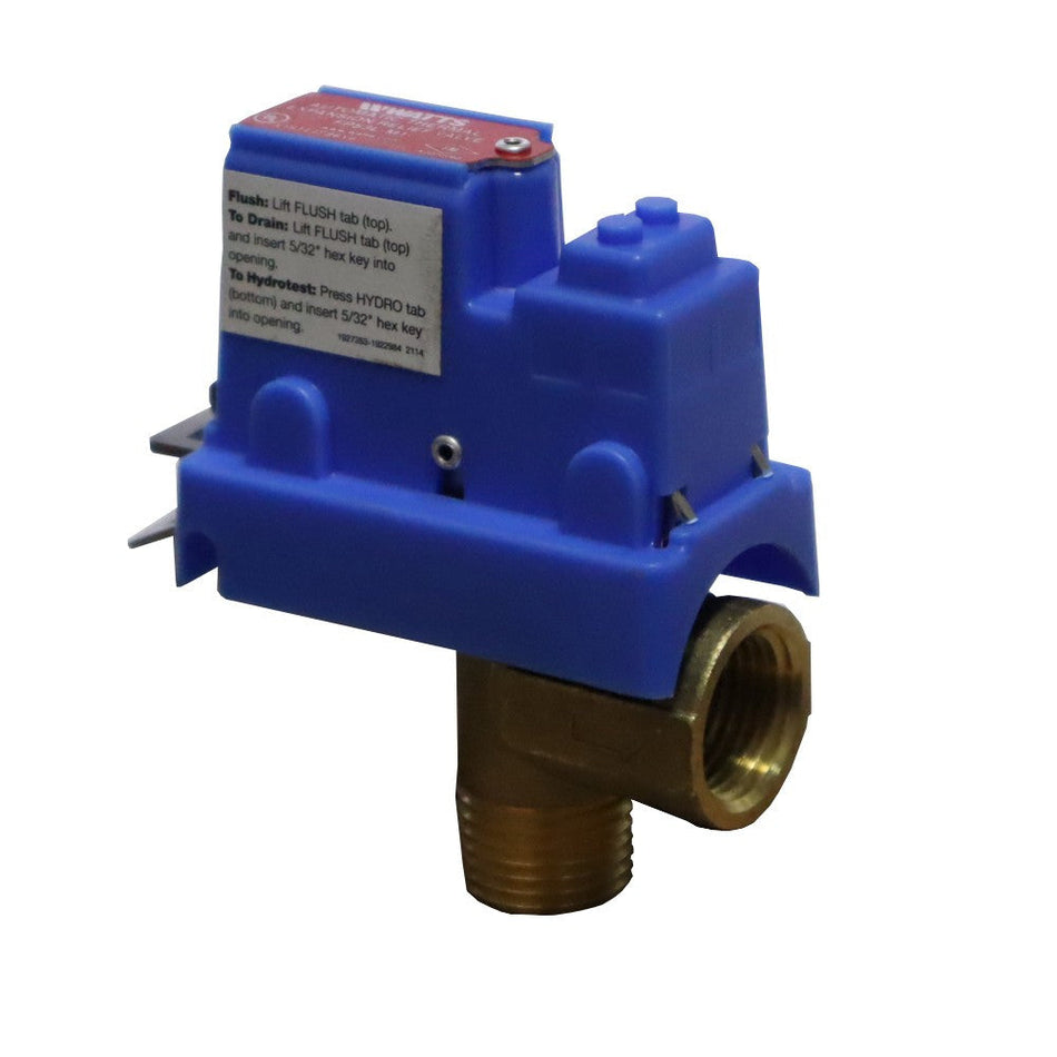 Válvula de alivio Watts FP53L-M1 de bronce, 175PSI NPT, diseñada para controlar la presión en sistemas industriales