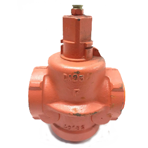 Cono Resun lubricada, con hilo NPT y brida #125, diseñado para aplicaciones industriales que requieren conexión segura y resistente.