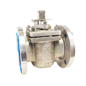 Cono sleeve Dierste SS316/PTFE con brida #150, diseñado para aplicaciones industriales que requieren alta resistencia a la corrosión y control de flujo.