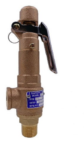 Válvula Prosperity de bronce FIG L9-BPB, 10 BAR NPT, ideal para aplicaciones de control de presión en sistemas industriales