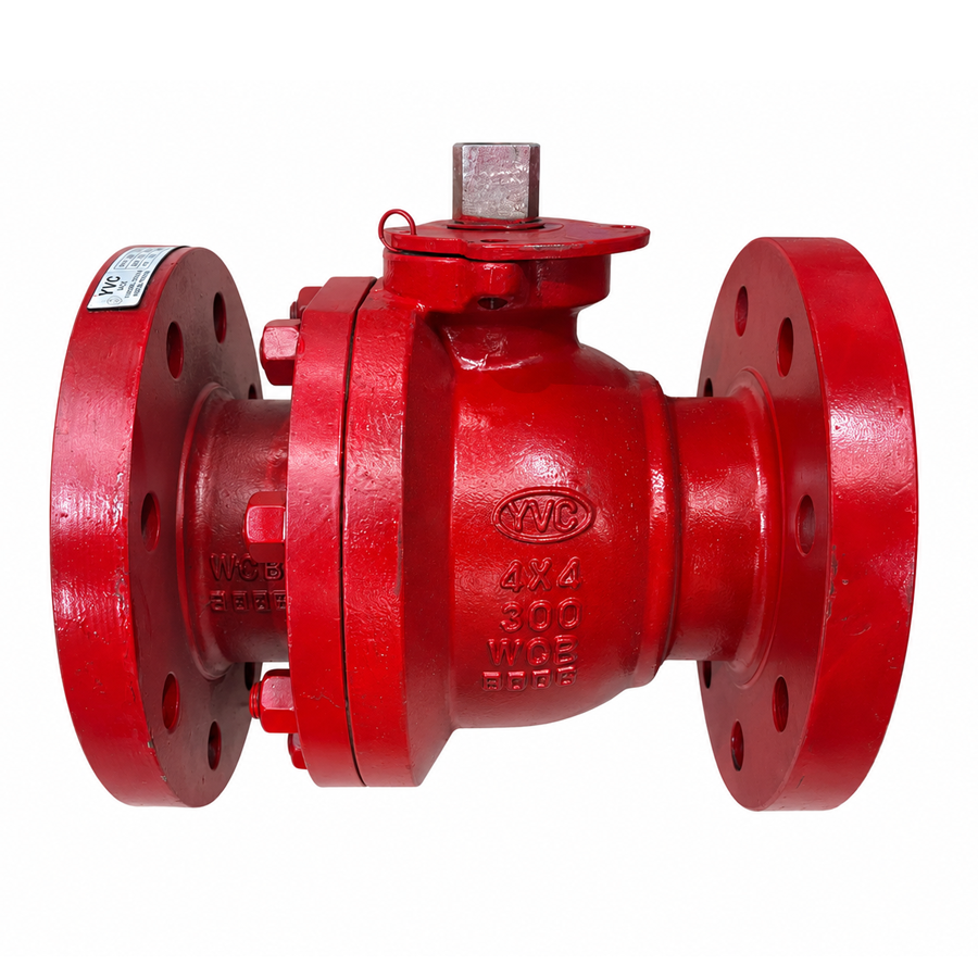 BOLA YVC-USA 2PC WCB/SS316/RTFE FL #300