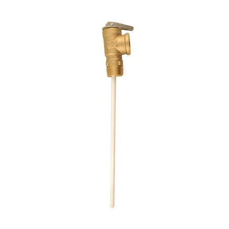 Válvula de alivio de temperatura Watts Figura 100XL NPT, diseñada para controlar la temperatura en sistemas industriales