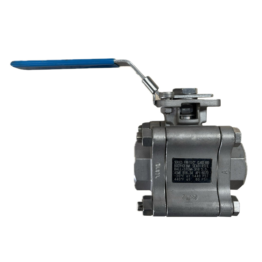 BOLA AT 3PCS SS316/RPTFE 1.000PSI