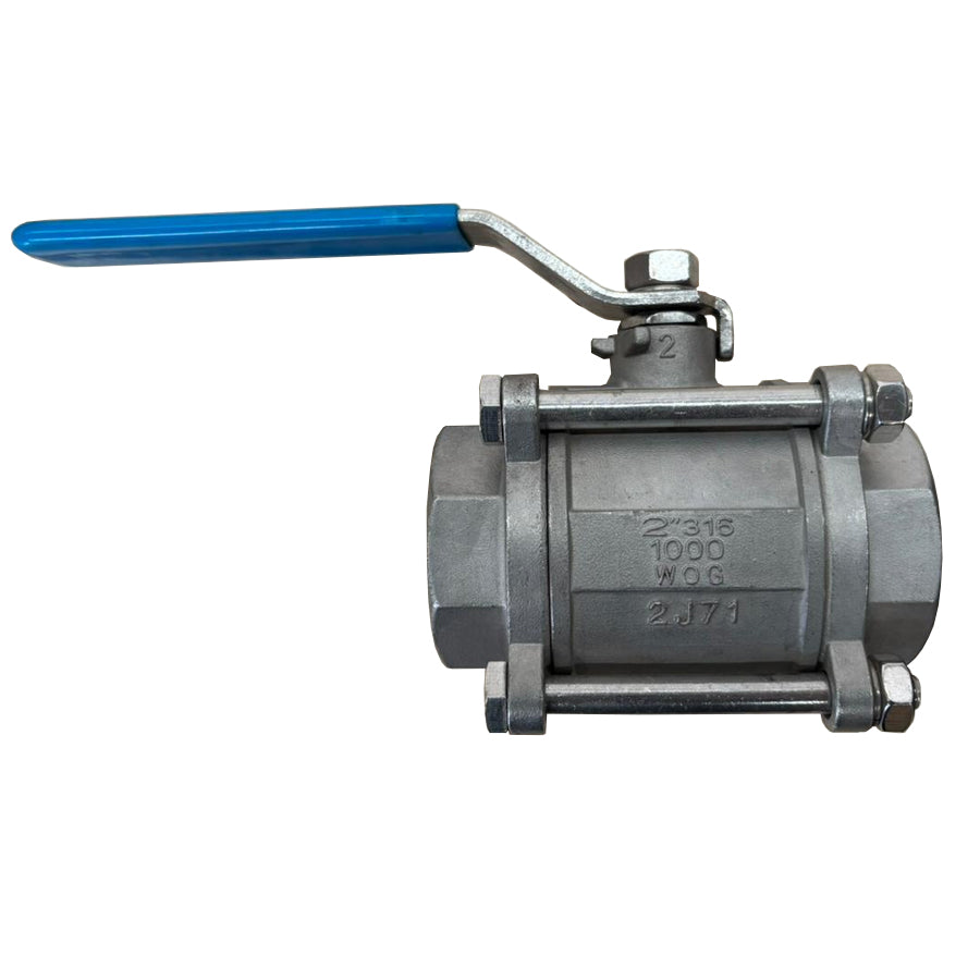 BOLA VISA  3PCS 316/RPTFE 1.000PSI SW