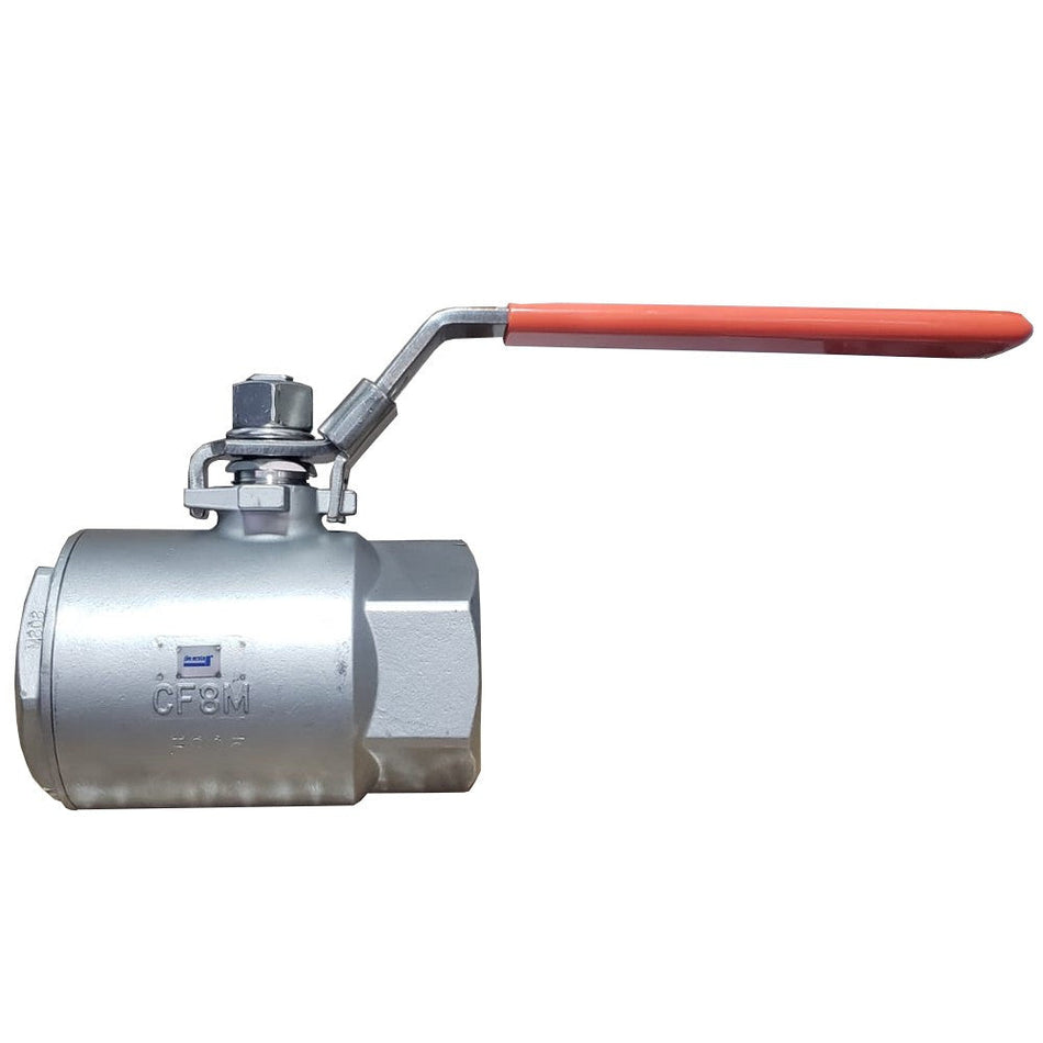 Válvula de bola Dierste 2PCS SS316/PEEK, 3.000PSI, diseñada para aplicaciones industriales de alta presión y resistencia a la corrosión