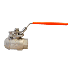 Válvula de bola Dierste 2PCS SS316/RPTFE, 2.000PSI, ideal para aplicaciones industriales con alta resistencia a la corrosión y control de flujo