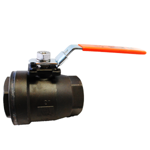 Válvula de bola Dierste 2PCS WCB/RPTFE, 2.000PSI, diseñada para aplicaciones industriales de alta presión y control de flujo