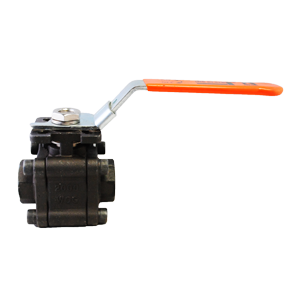 Válvula de bola Dierste 3PCS WCB/RPTFE, 2.000PSI, diseñada para aplicaciones industriales de alta presión y control de flujo