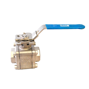 Válvula de bola Dierste 3PC SS316/RPTFE, 2.000PSI SW, ideal para aplicaciones industriales de alta presión y resistencia a la corrosión