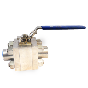 Válvula de bola PTV 3PC SS316/Devlon, 3.000PSI SW, diseñada para aplicaciones industriales de alta presión con resistencia superior al desgaste