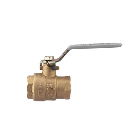 Válvula de bola Watts de bronce e inox, certificada UL/FM, 600PSI NPT, diseñada para aplicaciones industriales de alta presión