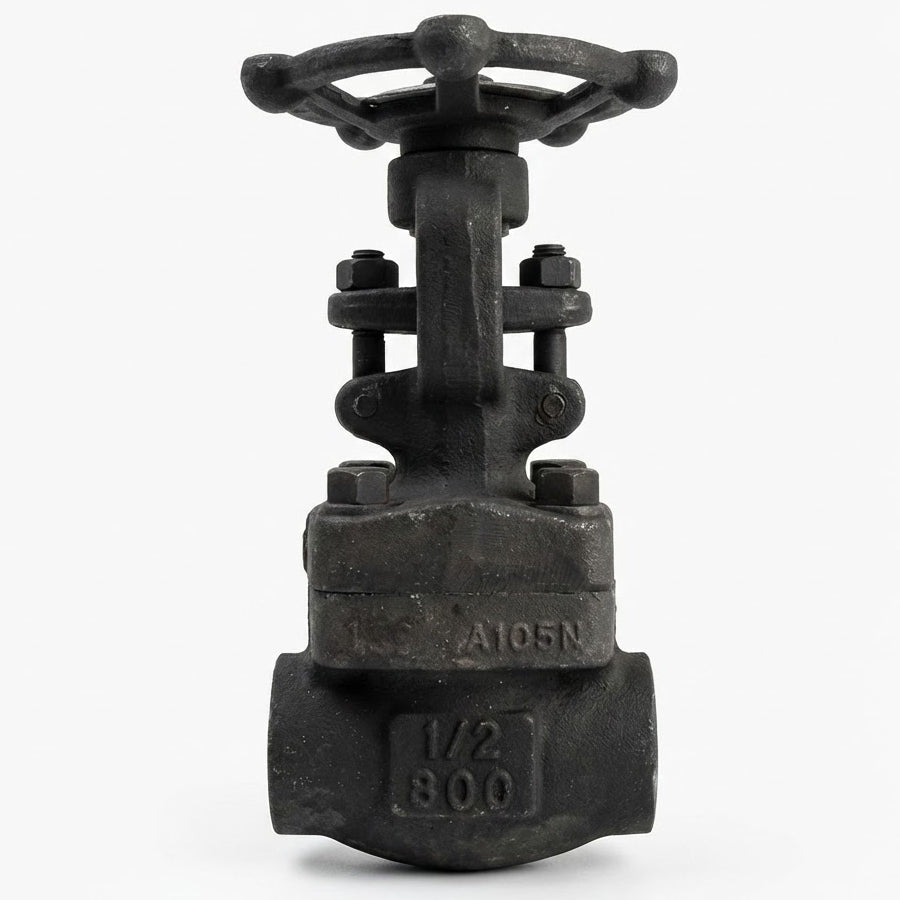 Valvula de Compuerta Dierste OS&Y, Figura GD800G, Cuerpo A105, Trim (interior) 10, Clase 800, Hilo NPT, Medida 1/2"