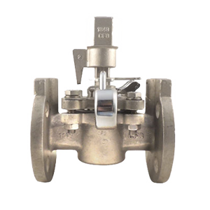 Cono sleeve RASAII SS304/PTFE con brida #150, ideal para aplicaciones industriales con resistencia a la corrosión y control de flujo.