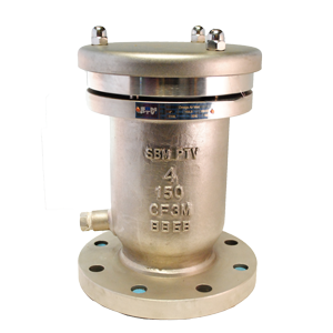 Válvula de doble efecto Omega SS316L/Viton, con brida #150, ideal para aplicaciones industriales con control de flujo y resistencia superior a la corrosión.