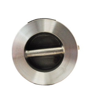 Válvula de retención tipo Duo Check Dierste DI/SS/EPDM, clasificada para #150, diseñada para aplicaciones industriales con resistencia química y control de flujo.