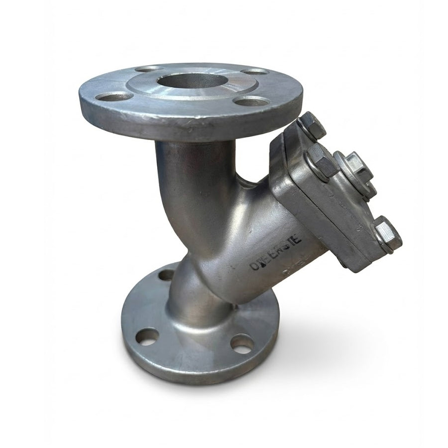 Filtro Y Dierste, Cuerpo SS316, Trim SS316, Malla SS316 Mesh 12, #150, 150RF, Medida 1 1/2