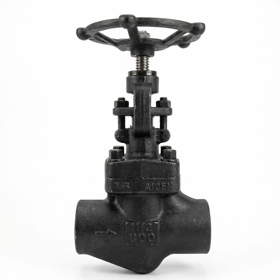 Valvula de Globo Dierste, Figura GAD-800B, Cuerpo A105, Trim(interior) 8, Clase 800, Hilo NPT, Medida 1 1/2"