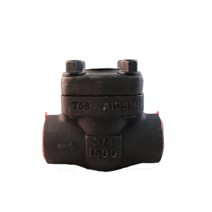 Válvula de retención Swing Check Dierste A105/Trim 5 con brida SW, clasificada para #1.500, diseñada para aplicaciones industriales de alta presión y control de flujo.