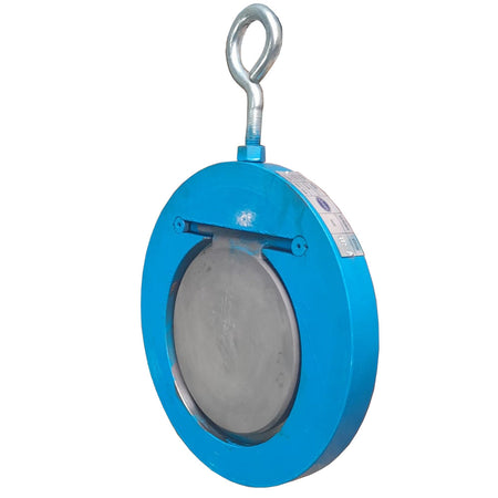 Válvula de retención Unicheck Dalsons WCB/SS316/Viton, clasificada para #300, ideal para aplicaciones industriales que requieren alta resistencia química y control de flujo.